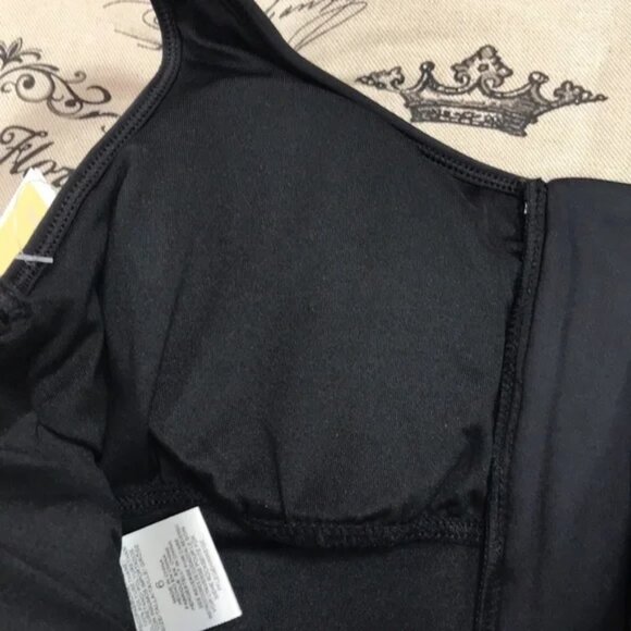 Michael Kors Zip Front One Piece Swimsuit - Picture 7 of 9